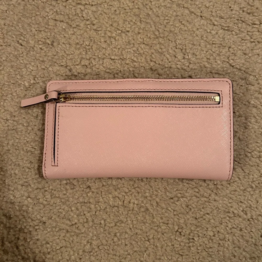 Kate Spade Light Pink Snap Wallet